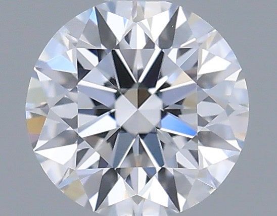 0.34 Carat Round Shaped, Ideal Cut, D Color, VVS2 Clarity, IGI Certified Lab Grown Diamond