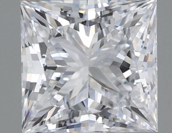 1.21 Carat Princess Shaped, Ideal Cut, E Color, IF Clarity, IGI Certified Lab Grown Diamond