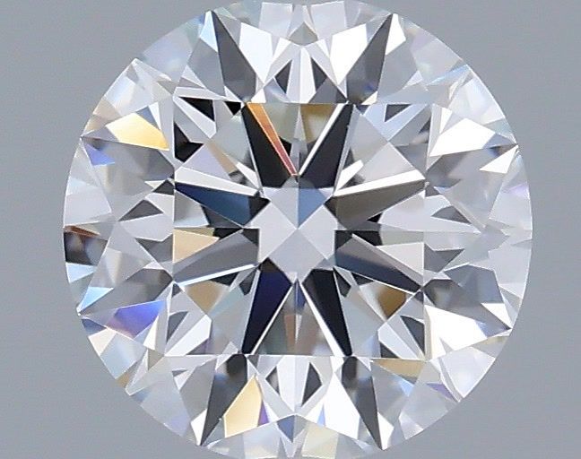 1.42 Carat Round Shaped, Excellent Cut, D Color, VVS2 Clarity, IGI Certified Lab Grown Diamond