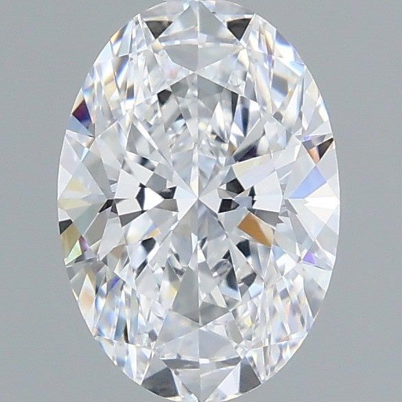 1.57 Carat Oval Shaped, Ideal Cut, D Color, VVS1 Clarity, IGI Certified Lab Grown Diamond