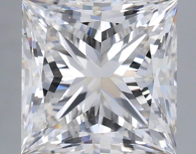 3.01 Carat Princess Shaped, Ideal Cut, G Color, VS1 Clarity, IGI Certified Lab Grown Diamond