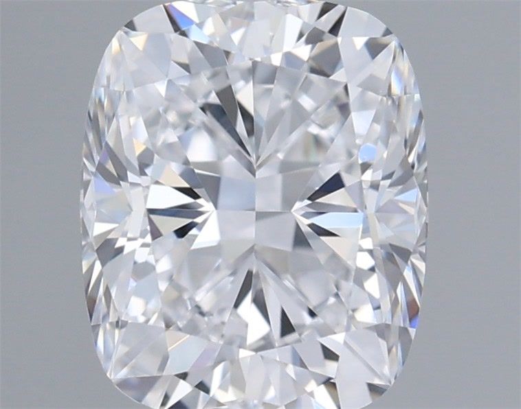 1.04 Carat Cushion Shaped, Ideal Cut, D Color, VVS2 Clarity, IGI Certified Lab Grown Diamond