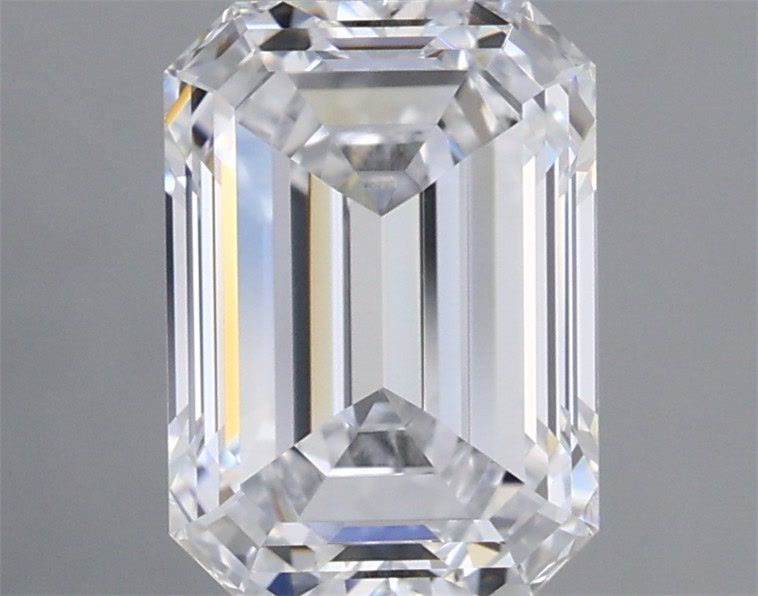 1.51 Carat Emerald Shaped, Ideal Cut, D Color, IF Clarity, IGI Certified Lab Grown Diamond