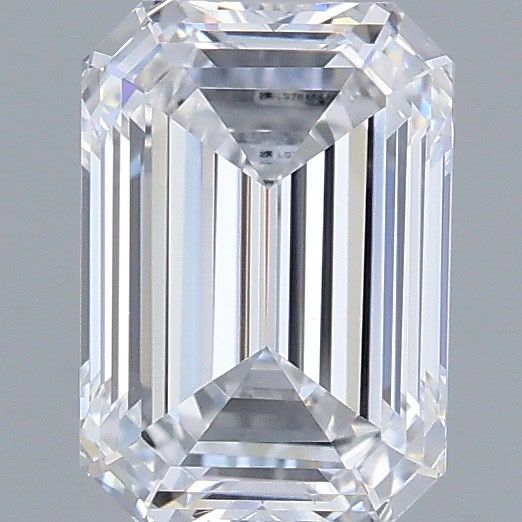 1.02 Carat Emerald Shaped, Very Good Cut, D Color, VS1 Clarity, IGI Certified Lab Grown Diamond