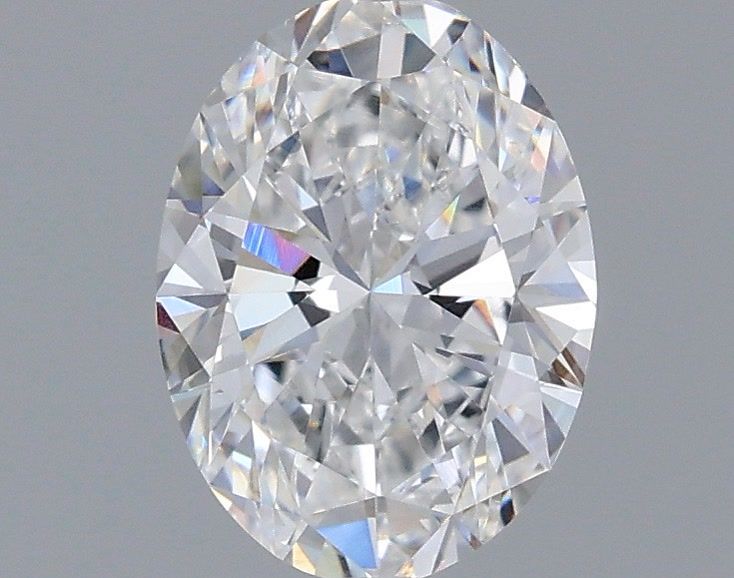 1.04 Carat Oval Shaped, Very Good Cut, D Color, VVS2 Clarity, IGI Certified Lab Grown Diamond