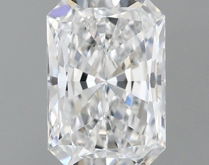 1.06 Carat Radiant Shaped, Excellent Cut, E Color, VVS1 Clarity, IGI Certified Lab Grown Diamond