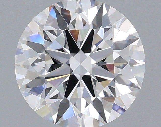 1.30 Carat Round Shaped, Ideal Cut, D Color, VVS1 Clarity, IGI Certified Lab Grown Diamond