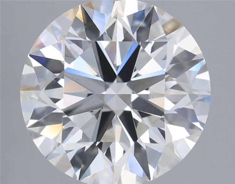 2.72 Carat Round Shaped, Ideal Cut, G Color, VS1 Clarity, IGI Certified Lab Grown Diamond