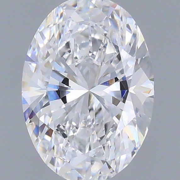 0.51 Carat Oval Shaped, Very Good Cut, D Color, VVS1 Clarity, IGI Certified Lab Grown Diamond