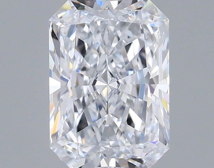 1.03 Carat Radiant Shaped, Very Good Cut, D Color, VVS2 Clarity, IGI Certified Lab Grown Diamond