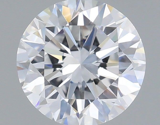 1.10 Carat Round Shaped, Excellent Cut, D Color, VVS2 Clarity, IGI Certified Lab Grown Diamond