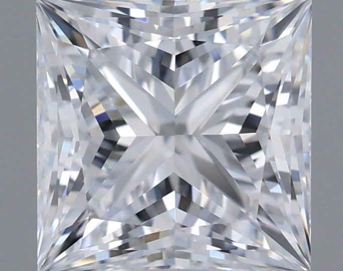 1.03 Carat Princess Shaped, Ideal Cut, E Color, VVS1 Clarity, IGI Certified Lab Grown Diamond