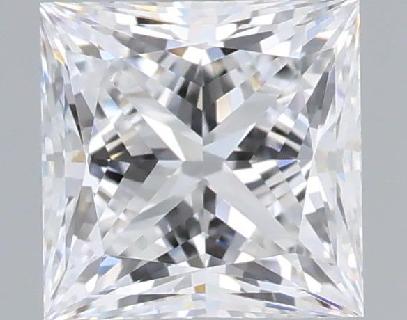 1.01 Carat Princess Shaped, Ideal Cut, D Color, IF Clarity, IGI Certified Lab Grown Diamond