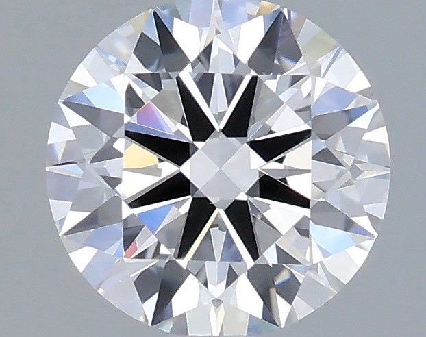 1.06 Carat Round Shaped, Ideal Cut, D Color, VVS2 Clarity, IGI Certified Lab Grown Diamond