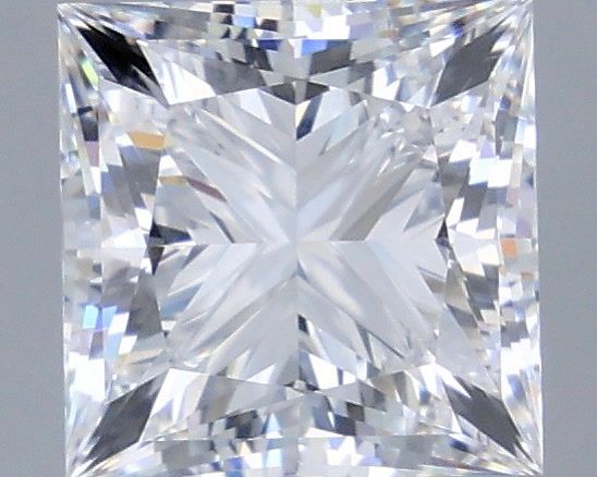 2.85 Carat Princess Shaped, Very Good Cut, E Color, VVS2 Clarity, IGI Certified Lab Grown Diamond