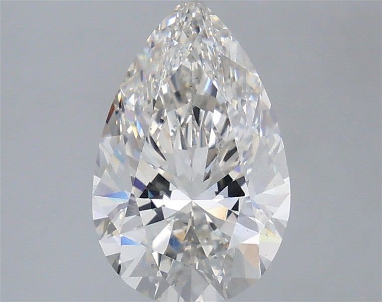 2.00 Carat Pear Shaped, Excellent Cut, G Color, VS2 Clarity, IGI Certified Lab Grown Diamond