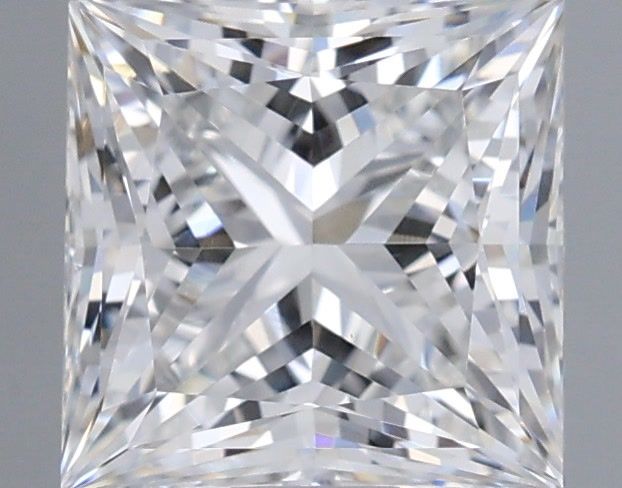 1.11 Carat Princess Shaped, Very Good Cut, E Color, VVS2 Clarity, IGI Certified Lab Grown Diamond