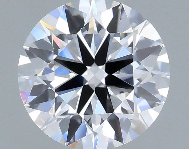 1.23 Carat Round Shaped, Ideal Cut, D Color, VS2 Clarity, IGI Certified Lab Grown Diamond