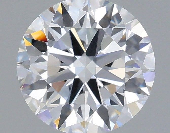 1.23 Carat Round Shaped, Ideal Cut, D Color, VS1 Clarity, IGI Certified Lab Grown Diamond