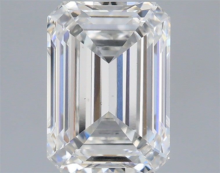 1.93 Carat Emerald Shaped, Ideal Cut, G Color, VS1 Clarity, IGI Certified Lab Grown Diamond