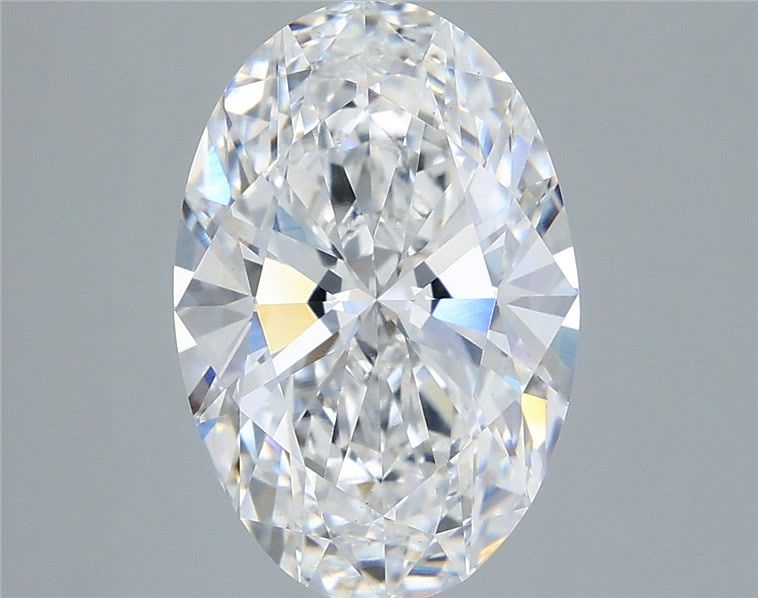 4.20 Carat Oval Shaped, Very Good Cut, D Color, VS1 Clarity, IGI Certified Lab Grown Diamond