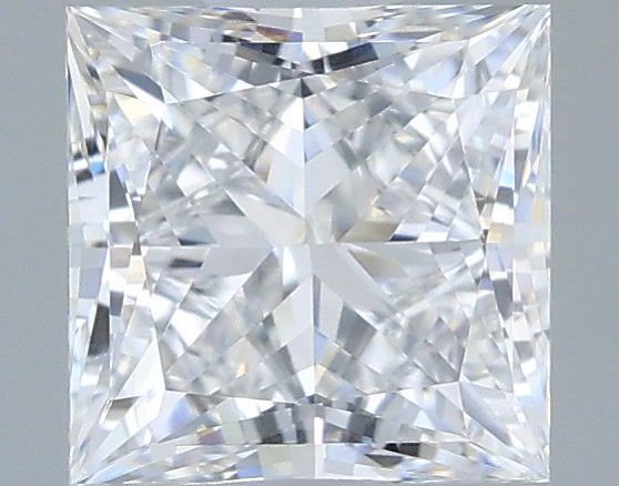 0.76 Carat Princess Shaped, Very Good Cut, D Color, VVS2 Clarity, IGI Certified Lab Grown Diamond