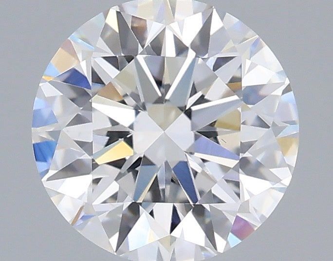 1.35 Carat Round Shaped, Very Good Cut, D Color, VVS2 Clarity, IGI Certified Lab Grown Diamond