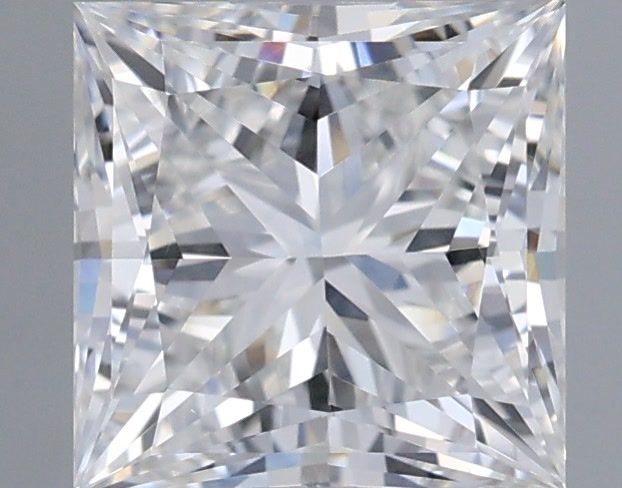 1.12 Carat Princess Shaped, Very Good Cut, E Color, VVS2 Clarity, IGI Certified Lab Grown Diamond
