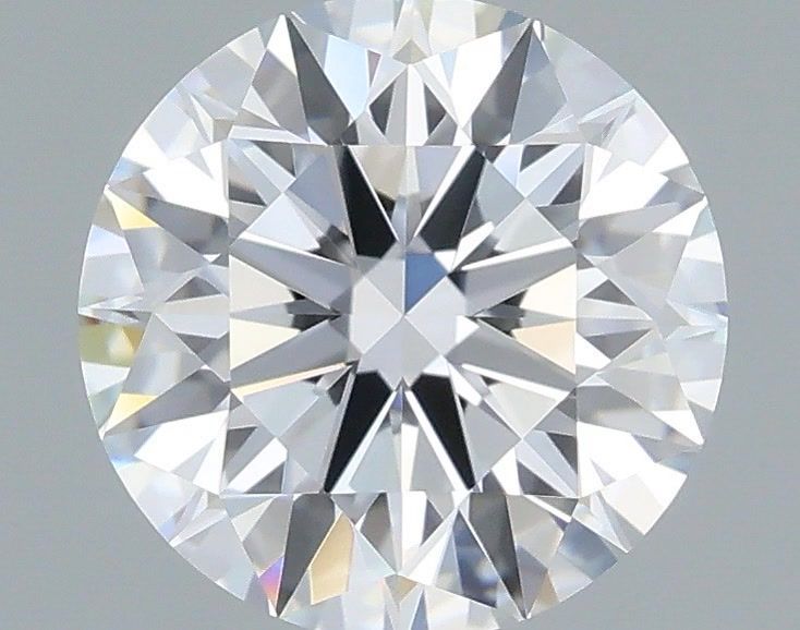 1.24 Carat Round Shaped, Ideal Cut, E Color, VS1 Clarity, IGI Certified Lab Grown Diamond