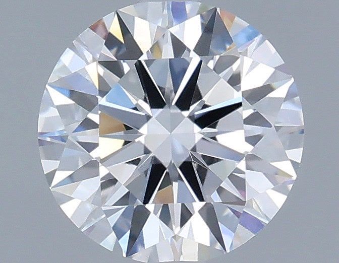 1.19 Carat Round Shaped, Ideal Cut, D Color, VVS2 Clarity, IGI Certified Lab Grown Diamond