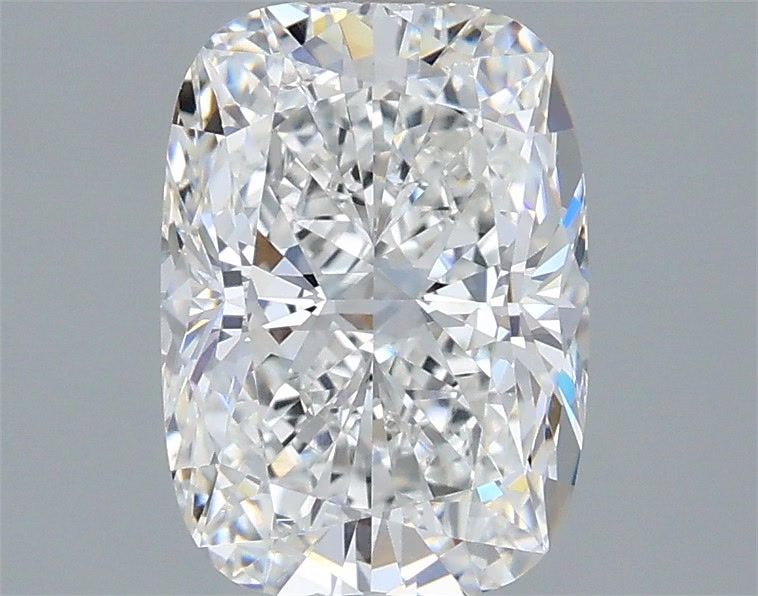 2.07 Carat Cushion Shaped, Ideal Cut, E Color, VVS2 Clarity, IGI Certified Lab Grown Diamond