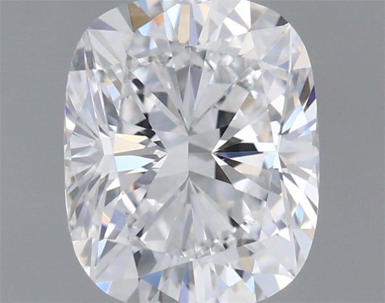 1.01 Carat Cushion Shaped, Ideal Cut, D Color, VVS2 Clarity, IGI Certified Lab Grown Diamond