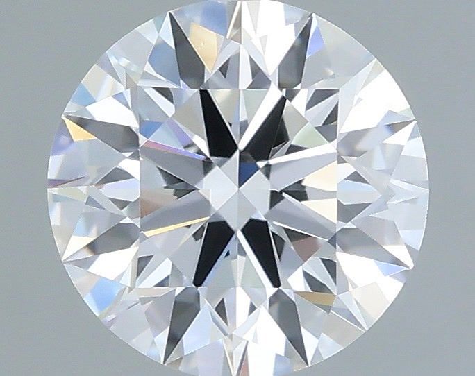 0.87 Carat Round Shaped, Excellent Cut, D Color, VS1 Clarity, IGI Certified Lab Grown Diamond