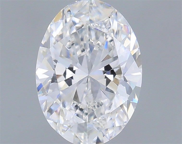 0.54 Carat Oval Shaped, Very Good Cut, D Color, VVS2 Clarity, IGI Certified Lab Grown Diamond