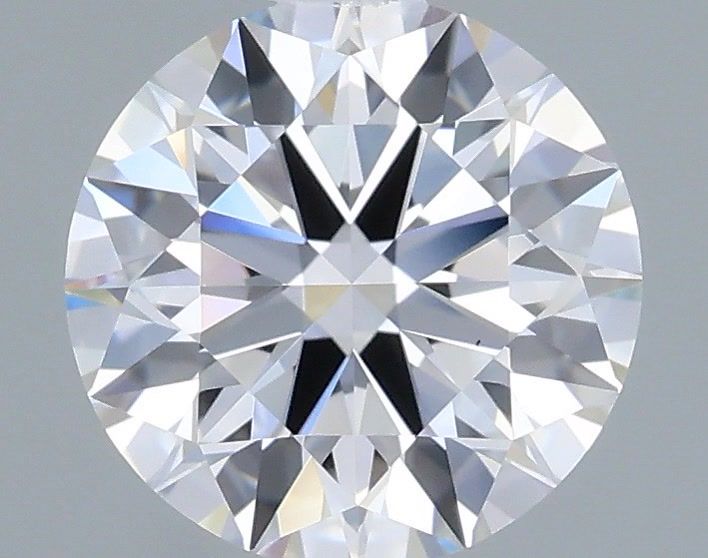 1.08 Carat Round Shaped, Ideal Cut, D Color, VS1 Clarity, IGI Certified Lab Grown Diamond