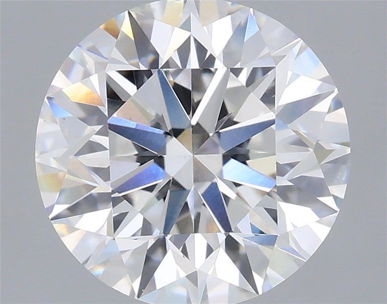 2.91 Carat Round Shaped, Excellent Cut, D Color, VS1 Clarity, IGI Certified Lab Grown Diamond