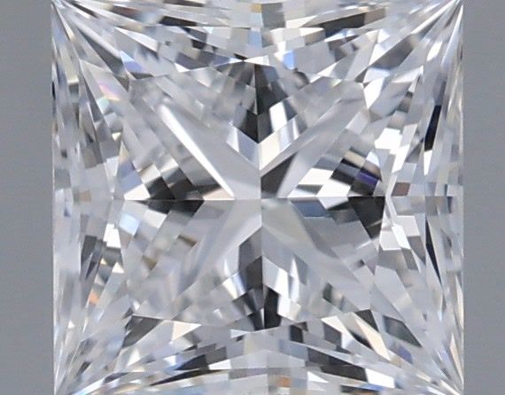 1.05 Carat Princess Shaped, Ideal Cut, D Color, IF Clarity, IGI Certified Lab Grown Diamond