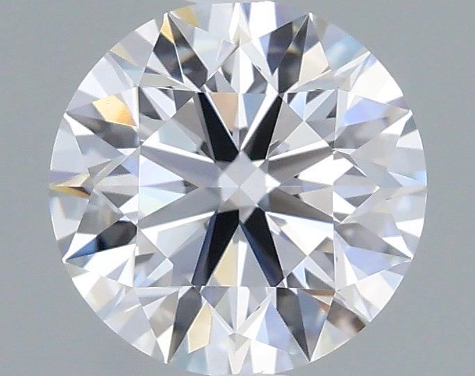 1.08 Carat Round Shaped, Ideal Cut, D Color, VVS2 Clarity, IGI Certified Lab Grown Diamond