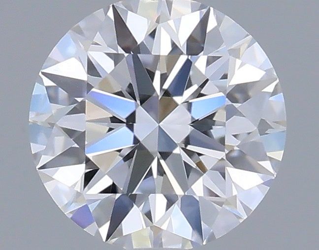 0.33 Carat Round Shaped, Ideal Cut, D Color, VS1 Clarity, IGI Certified Lab Grown Diamond
