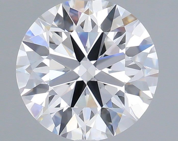1.24 Carat Round Shaped, Ideal Cut, D Color, VVS2 Clarity, IGI Certified Lab Grown Diamond