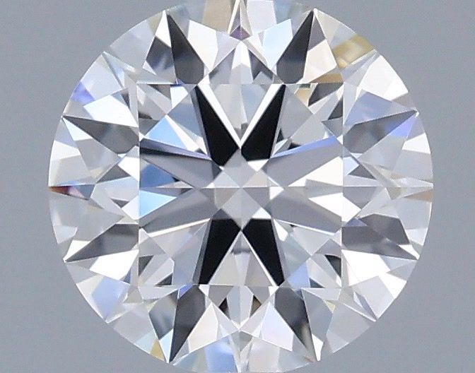 1.06 Carat Round Shaped, Ideal Cut, D Color, VVS2 Clarity, IGI Certified Lab Grown Diamond