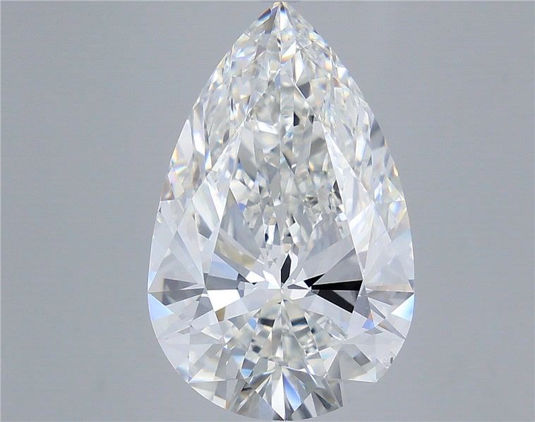 10.01 Carat Pear Shaped, Very Good Cut, F Color, VS2 Clarity, IGI Certified Lab Grown Diamond