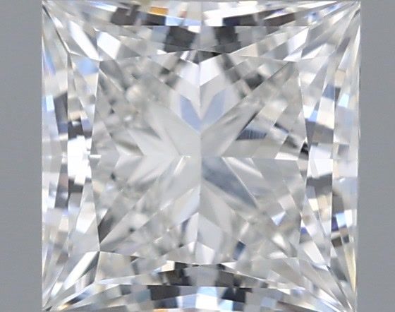 1.10 Carat Princess Shaped, Very Good Cut, E Color, VVS2 Clarity, IGI Certified Lab Grown Diamond