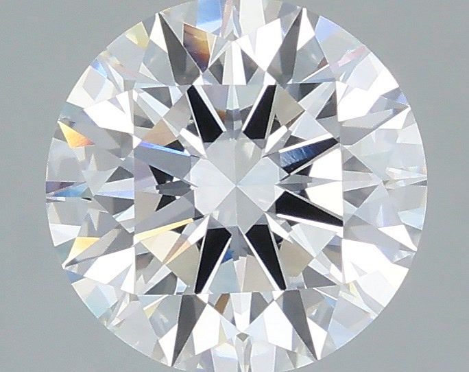 2.55 Carat Round Shaped, Ideal Cut, F Color, VVS1 Clarity, IGI Certified Lab Grown Diamond
