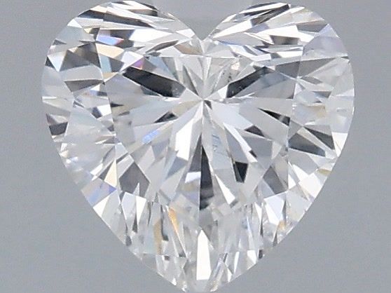 0.57 Carat Heart Shaped, Very Good Cut, D Color, VS1 Clarity, IGI Certified Lab Grown Diamond