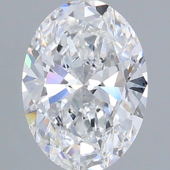 1.37 Carat Oval Shaped, Very Good Cut, D Color, VVS1 Clarity, IGI Certified Lab Grown Diamond