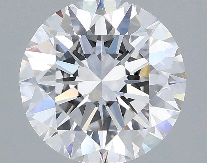 1.99 Carat Round Shaped, Excellent Cut, E Color, VVS2 Clarity, IGI Certified Lab Grown Diamond