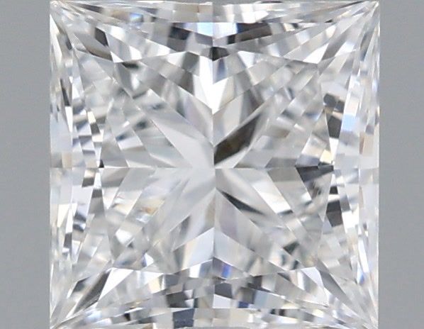 1.05 Carat Princess Shaped, Very Good Cut, D Color, VVS2 Clarity, IGI Certified Lab Grown Diamond