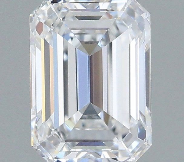 1.12 Carat Emerald Shaped, Ideal Cut, D Color, VS2 Clarity, IGI Certified Lab Grown Diamond