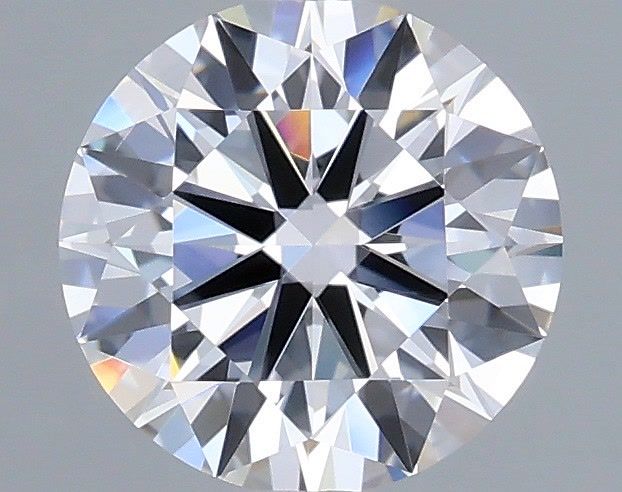 1.24 Carat Round Shaped, Ideal Cut, D Color, VS1 Clarity, IGI Certified Lab Grown Diamond